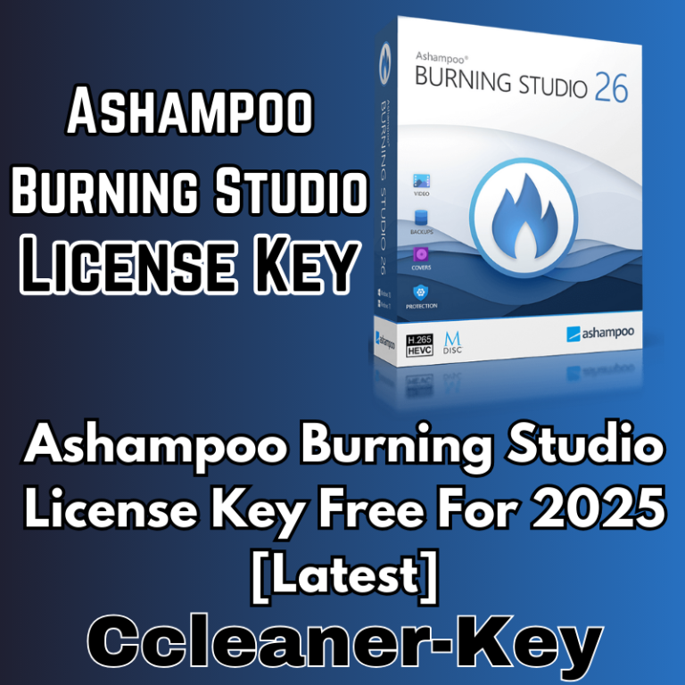 Ashampoo Burning Studio License Key