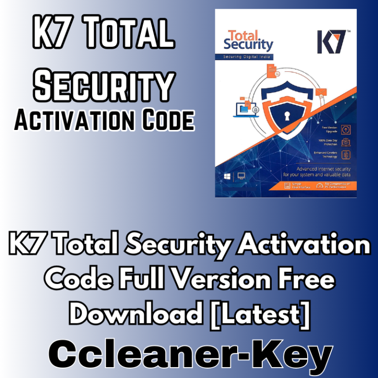 K7 total security Activation Code
